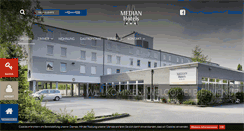 Desktop Screenshot of medianhotel-messe.de